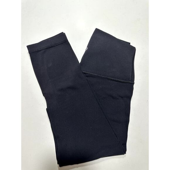 Lululemon Align Crop (21") Size 4 Nulu Black Buttery Soft - Picture 3 of 3